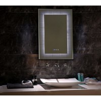 Огледало за баня LED с нагревател, 60х90 см